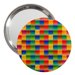 Background Colorful Abstract 3  Handbag Mirrors