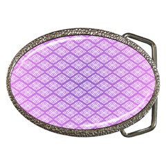 Pattern Texture Geometric Purple Belt Buckles