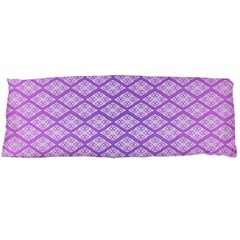 Pattern Texture Geometric Purple Body Pillow Case (dakimakura) by Mariart