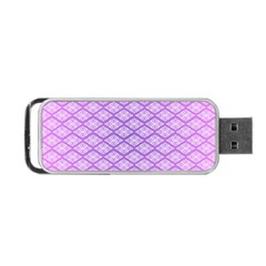 Pattern Texture Geometric Purple Portable Usb Flash (one Side) by Mariart