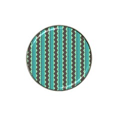 Background Chevron Blue Hat Clip Ball Marker by HermanTelo