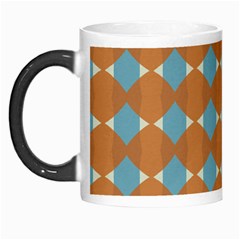 Pattern Brown Triangle Morph Mugs