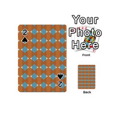 Pattern Brown Triangle Playing Cards 54 Designs (mini)