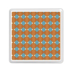 Pattern Brown Triangle Memory Card Reader (square)