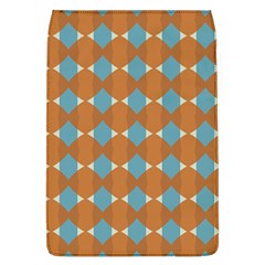 Pattern Brown Triangle Removable Flap Cover (l) by HermanTelo