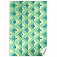 Background Chevron Green Canvas 20  X 30 