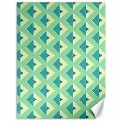 Background Chevron Green Canvas 36  X 48 