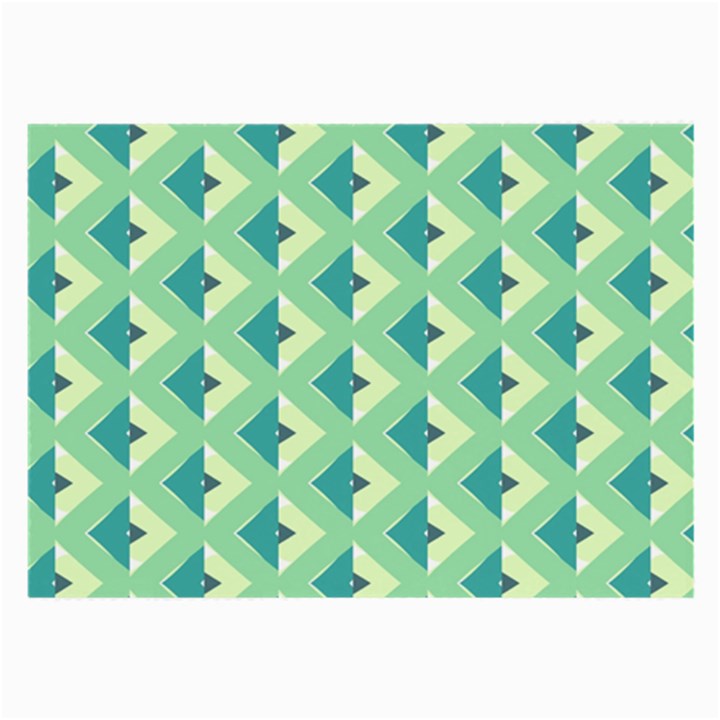 Background Chevron Green Large Glasses Cloth