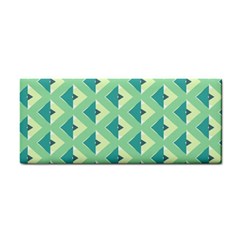 Background Chevron Green Hand Towel by HermanTelo