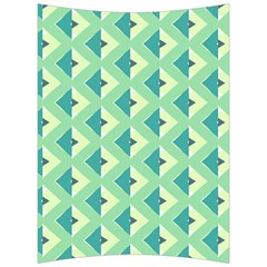 Background Chevron Green Back Support Cushion