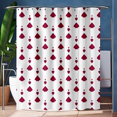 Pattern Card Shower Curtain 60  X 72  (medium)  by HermanTelo