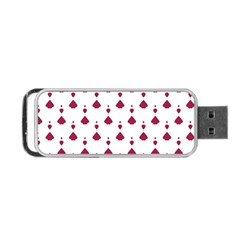 Pattern Card Portable Usb Flash (two Sides) by HermanTelo