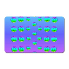 Rainbow Cats Magnet (rectangular) by pepitasart