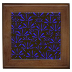 Zappwaits Flower Framed Tile by zappwaits