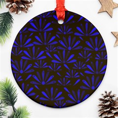 Zappwaits Flower Ornament (round) by zappwaits