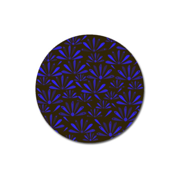 Zappwaits Flower Magnet 3  (Round)