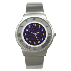 Zappwaits Flower Stainless Steel Watch by zappwaits