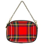 Stewart Royal Modern Heavy Weight Tartan Chain Purse (Two Sides) Front