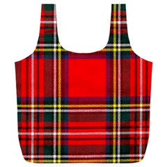 Stewart Royal Modern Heavy Weight Tartan Full Print Recycle Bag (xxxl) by impacteesstreetwearfour