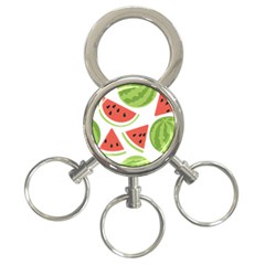 Watermelon Juice Auglis Clip Art Watermelon 3-ring Key Chain by Vaneshart