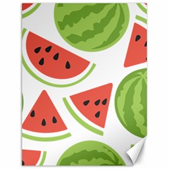 Watermelon Juice Auglis Clip Art Watermelon Canvas 12  X 16  by Vaneshart