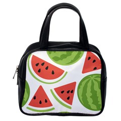 Watermelon Juice Auglis Clip Art Watermelon Classic Handbag (one Side) by Vaneshart