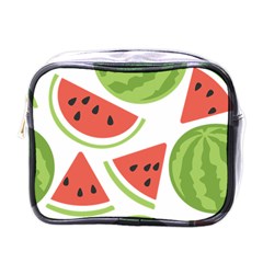 Watermelon Juice Auglis Clip Art Watermelon Mini Toiletries Bag (one Side) by Vaneshart