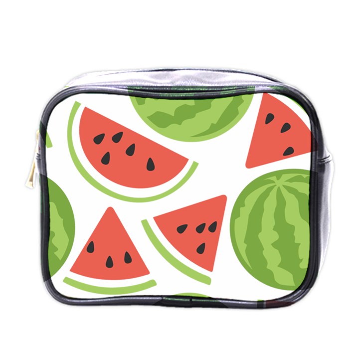 Watermelon Juice Auglis Clip Art Watermelon Mini Toiletries Bag (One Side)