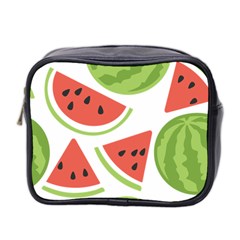 Watermelon Juice Auglis Clip Art Watermelon Mini Toiletries Bag (two Sides) by Vaneshart