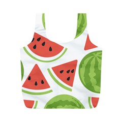 Watermelon Juice Auglis Clip Art Watermelon Full Print Recycle Bag (m) by Vaneshart