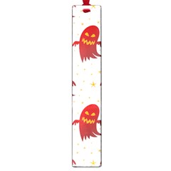 Ghost Halloween Drawing Flower Leaf Large Book Marks