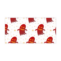 Ghost Halloween Drawing Flower Leaf Yoga Headband