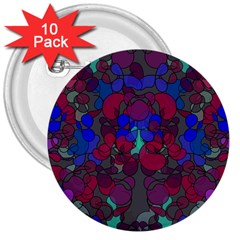 Netzauge 3  Buttons (10 Pack)  by zappwaits