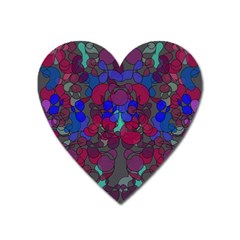 Netzauge Heart Magnet by zappwaits