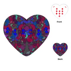 Netzauge Playing Cards Single Design (heart) by zappwaits