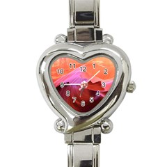 Canyon Arizona Sand Stone Heart Italian Charm Watch by Vaneshart