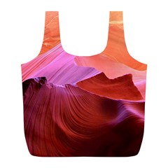 Canyon Arizona Sand Stone Full Print Recycle Bag (l) by Vaneshart