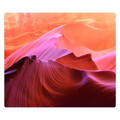 Canyon Arizona Sand Stone Double Sided Flano Blanket (small)  by Vaneshart