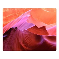 Canyon Arizona Sand Stone Double Sided Flano Blanket (large)  by Vaneshart