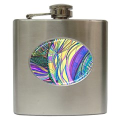 Happpy (4) Hip Flask (6 Oz) by nicholakarma