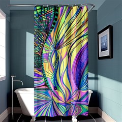 Happpy (4) Shower Curtain 36  X 72  (stall)  by nicholakarma