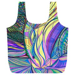 Happpy (4) Full Print Recycle Bag (xxxl) by nicholakarma