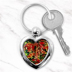 Red Country-1-2 Key Chain (heart) by bestdesignintheworld