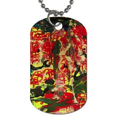 Red Country-1-2 Dog Tag (two Sides) by bestdesignintheworld