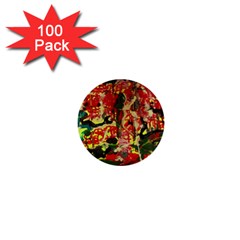 Red Country-1-2 1  Mini Buttons (100 Pack)  by bestdesignintheworld