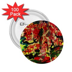 Red Country-1-2 2 25  Buttons (100 Pack)  by bestdesignintheworld