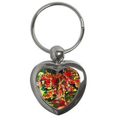 Red Country-1-2 Key Chain (heart) by bestdesignintheworld