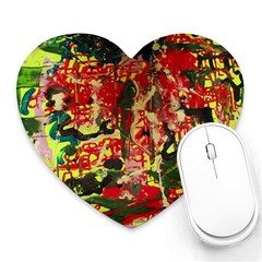 Red Country-1-2 Heart Mousepads by bestdesignintheworld