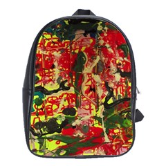 Red Country-1-2 School Bag (large) by bestdesignintheworld