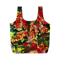 Red Country-1-2 Full Print Recycle Bag (m) by bestdesignintheworld